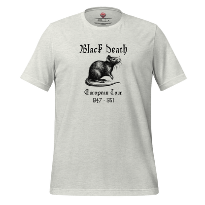 Black Death - Unisex Cotton Tee - shirt - Short Sleeve - T-shirt - Numbskullz