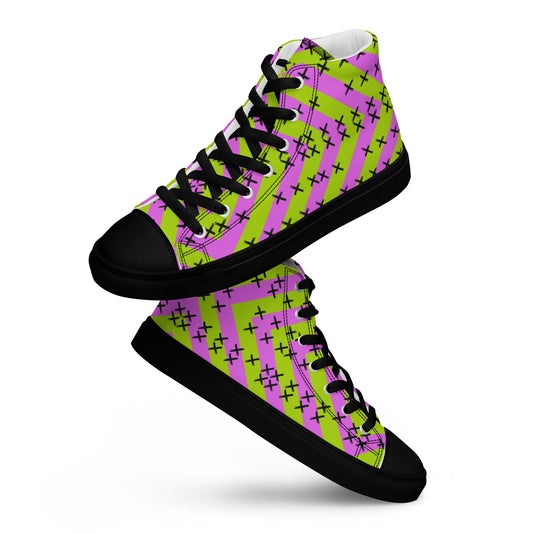 Bonkers - Men’s High Top Sneakers - canvas shoes - high - tops - men's shoes - Numbskullz