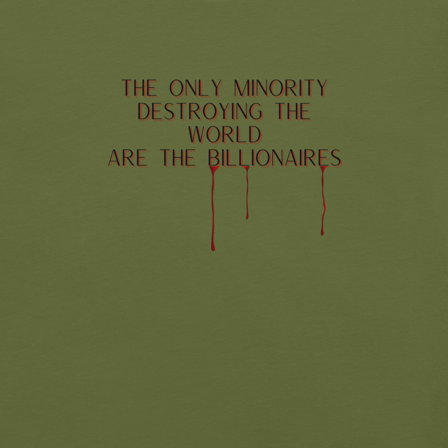 Boo Billionaires - Unisex Cotton Tee - activism - political - shirt - Numbskullz