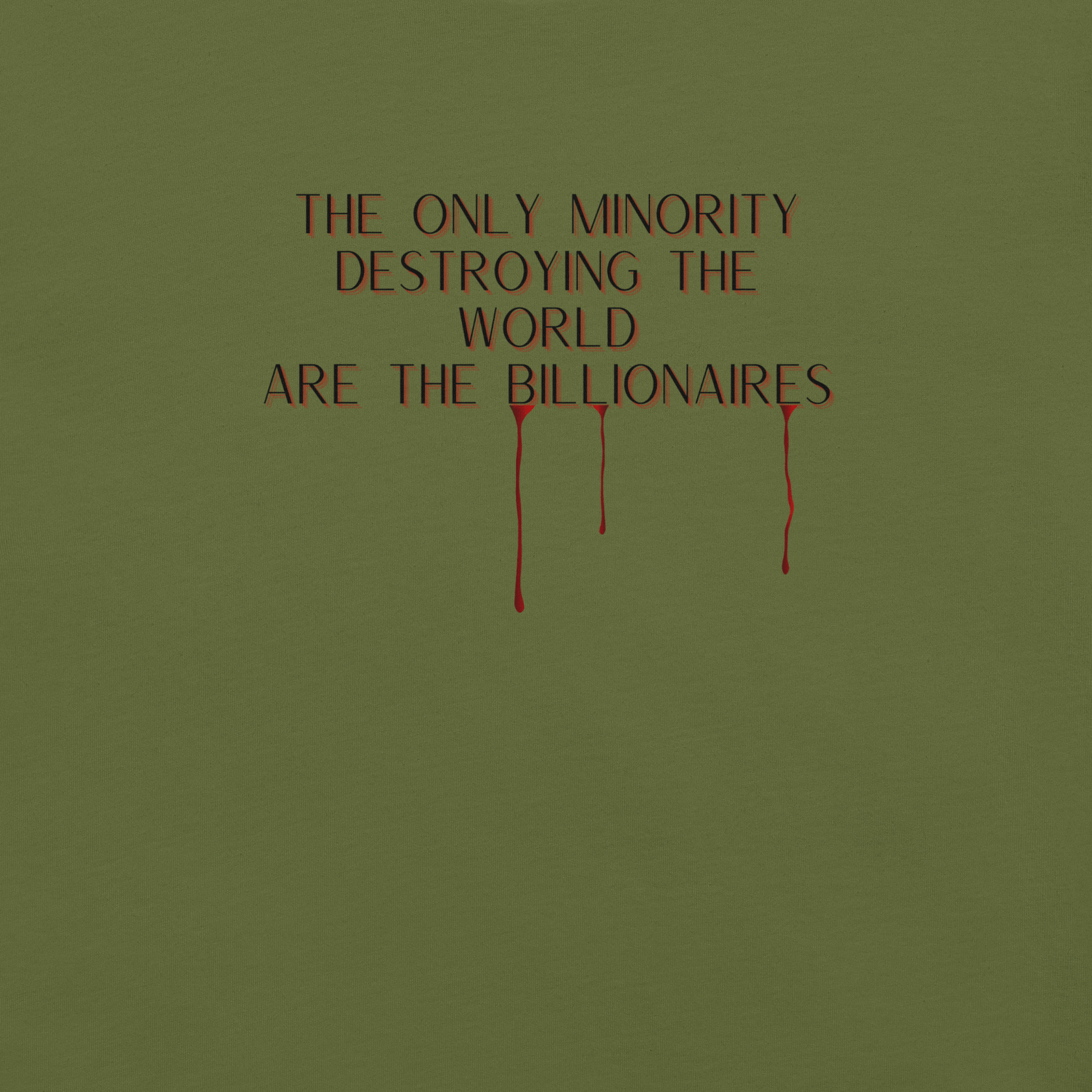 Boo Billionaires - Unisex Cotton Tee - activism - political - shirt - Numbskullz