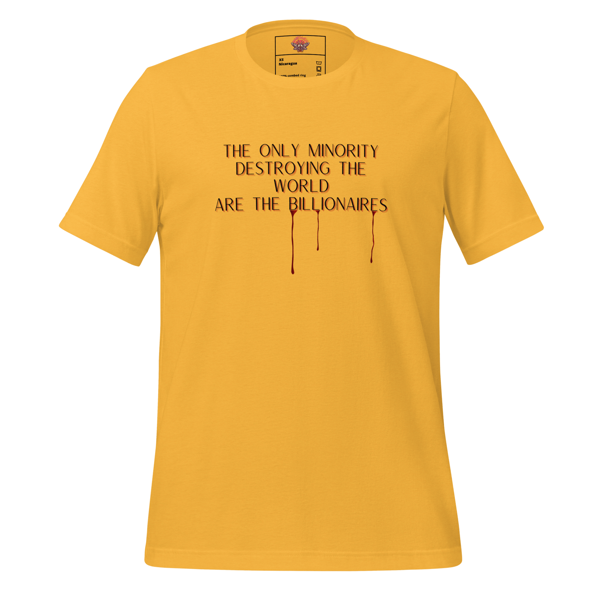 Boo Billionaires - Unisex Cotton Tee - activism - political - shirt - Numbskullz