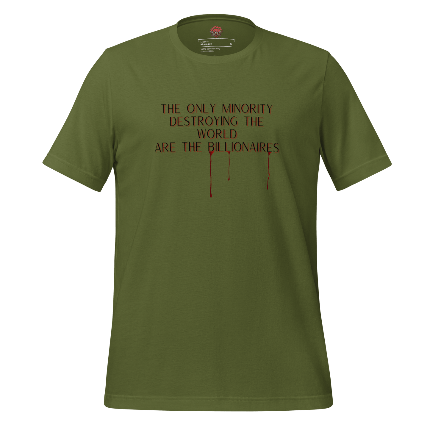 Boo Billionaires - Unisex Cotton Tee - activism - political - shirt - Numbskullz