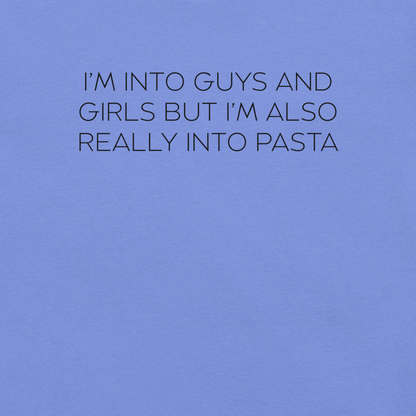 Boys, Girls and Pasta - Unisex Cotton Tee - shirt-shirts - Short Sleeve - Numbskullz