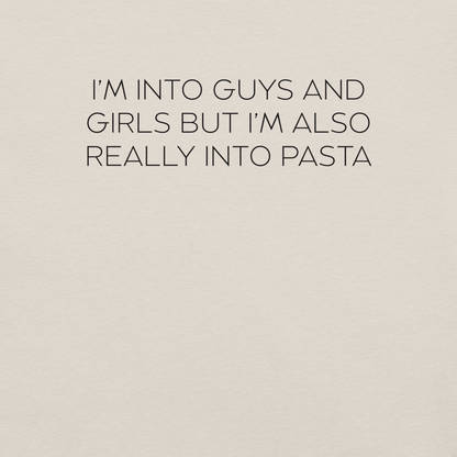 Boys, Girls and Pasta - Unisex Cotton Tee - shirt-shirts - Short Sleeve - Numbskullz