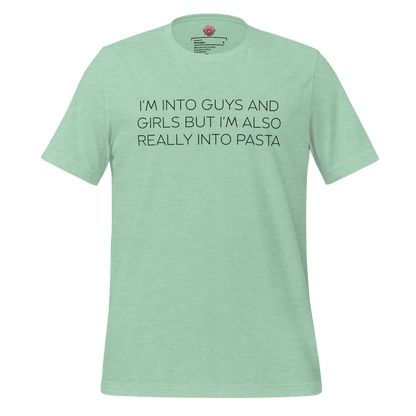 Boys, Girls and Pasta - Unisex Cotton Tee - shirt-shirts - Short Sleeve - Numbskullz