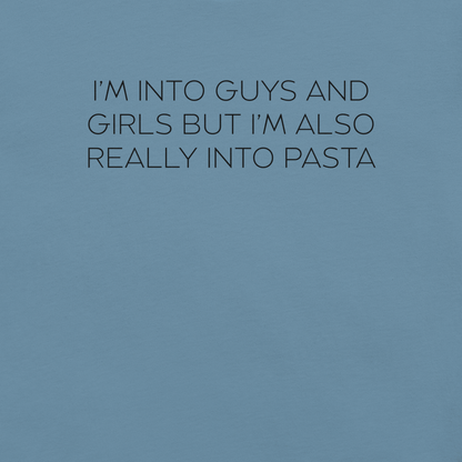 Boys, Girls and Pasta - Unisex Cotton Tee - shirt-shirts - Short Sleeve - Numbskullz