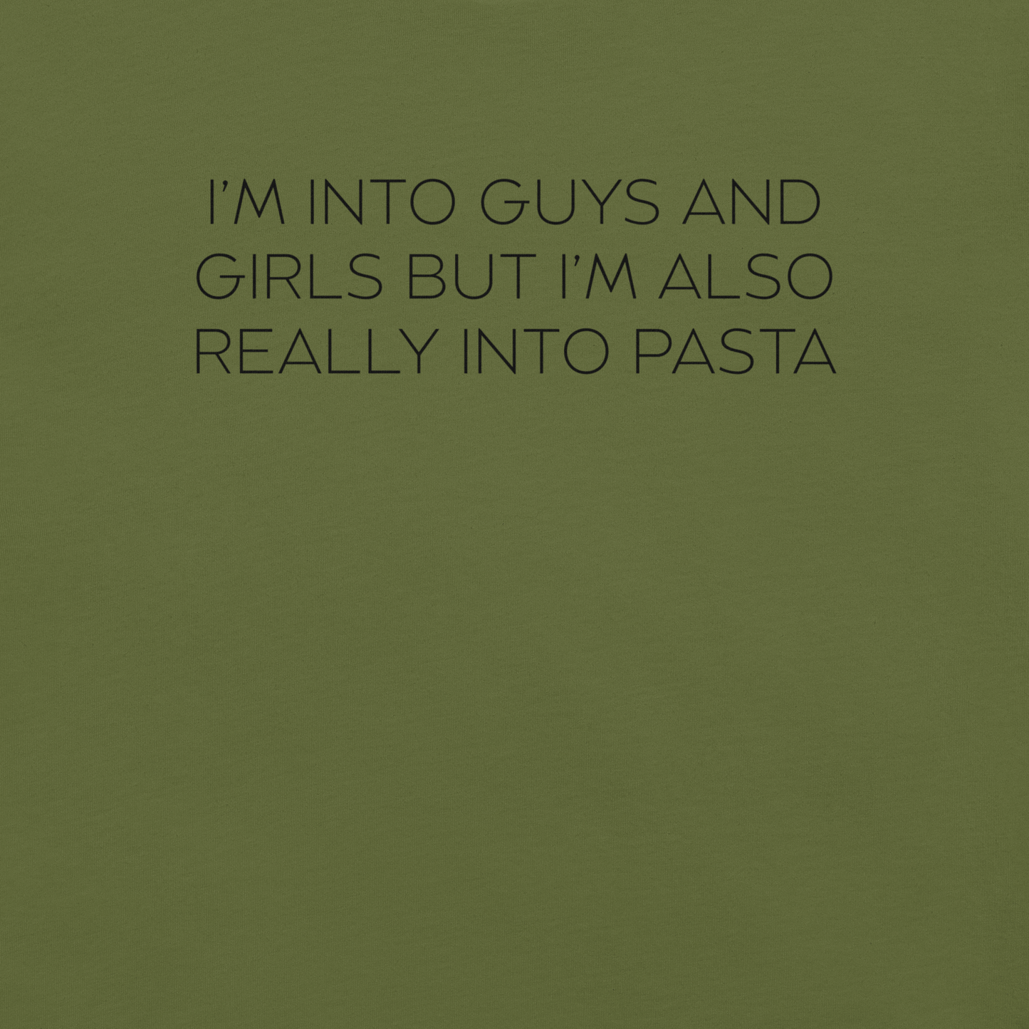 Boys, Girls and Pasta - Unisex Cotton Tee - shirt-shirts - Short Sleeve - Numbskullz