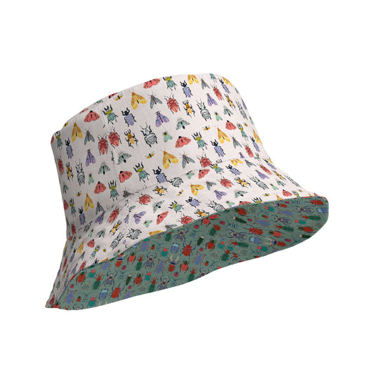 Buggin' - Reversible Bucket Hat - beach - Bucket Hat - hats - Numbskullz