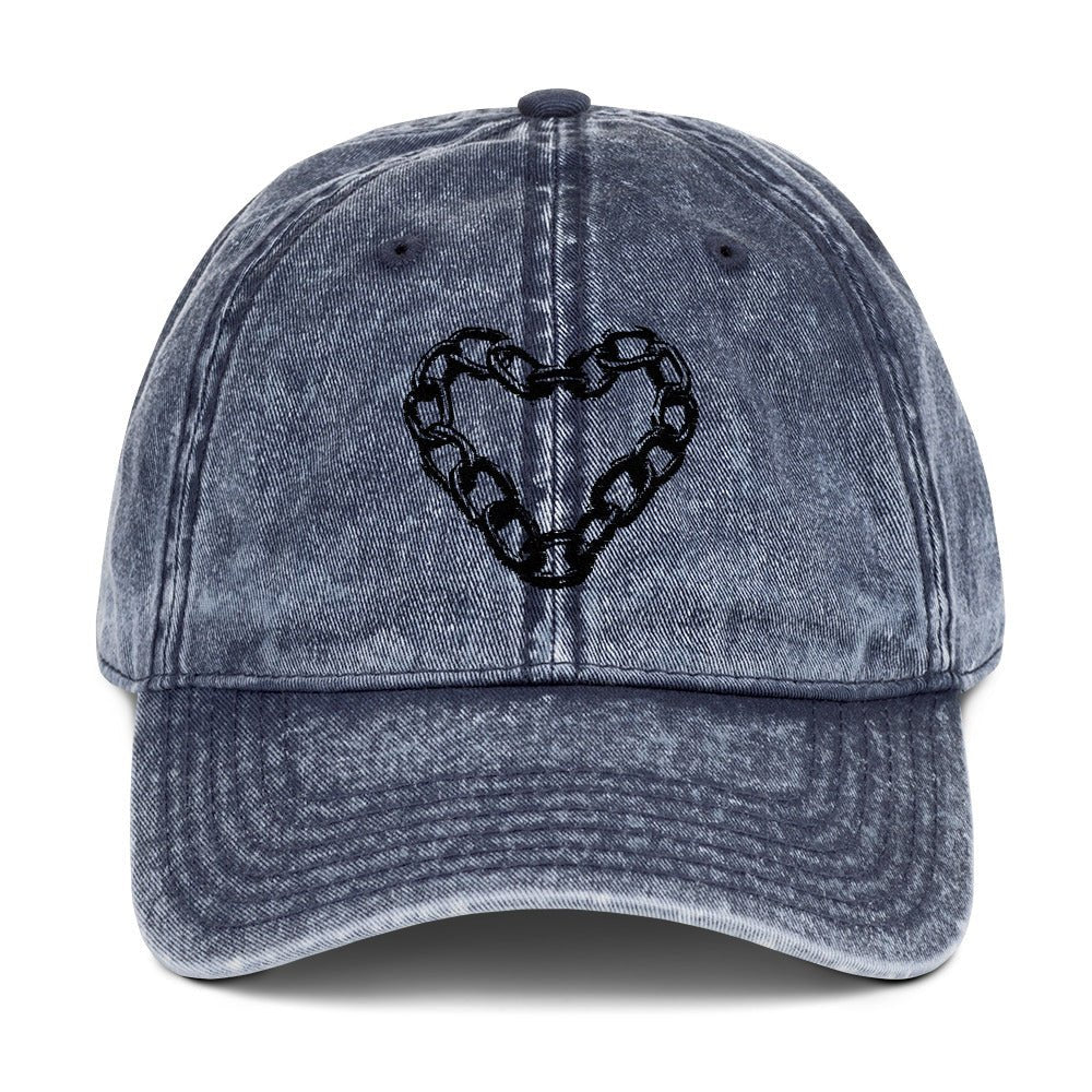 Chains of Love - Vintage Cap - ballcap - baseball style hats - hats - Numbskullz