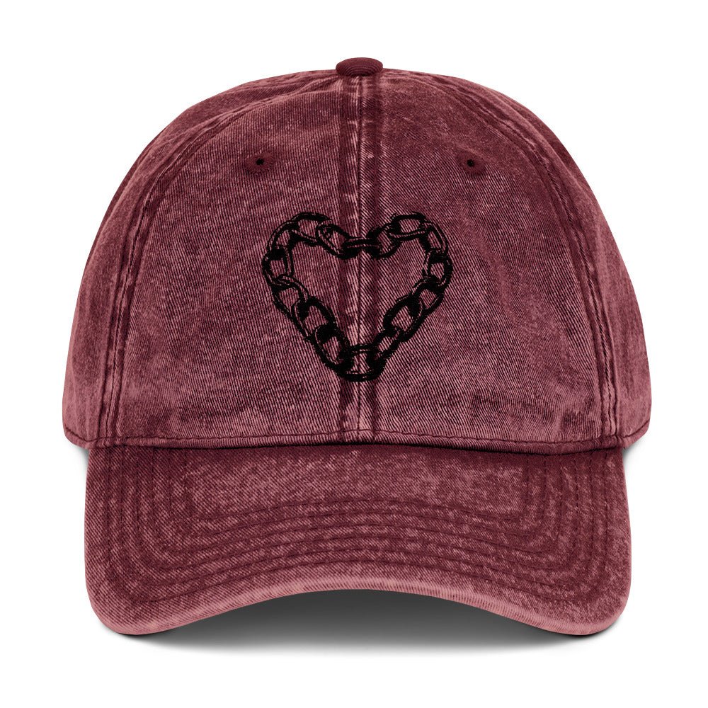 Chains of Love - Vintage Cap - ballcap - baseball style hats - hats - Numbskullz
