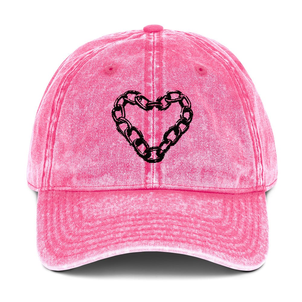Chains of Love - Vintage Cap - ballcap - baseball style hats - hats - Numbskullz