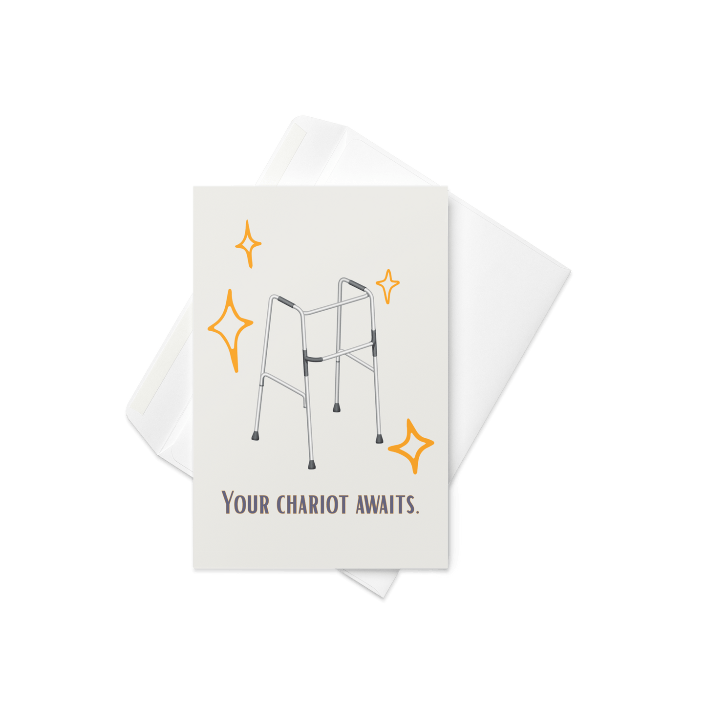 Chariot - Birthday Card - birthday - blank - Card - Bad Horse