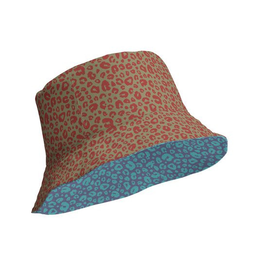 Cheetah - Reversible Bucket Hat - Bucket Hat - hats - Numbskullz hats - Numbskullz