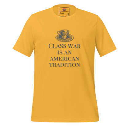 Class War - Unisex Cotton Tee - activism - political - shirt - Numbskullz
