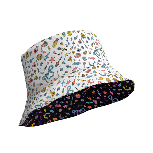 Clip Art - Reversible Bucket Hat - beach - Bucket Hat - hats - Numbskullz