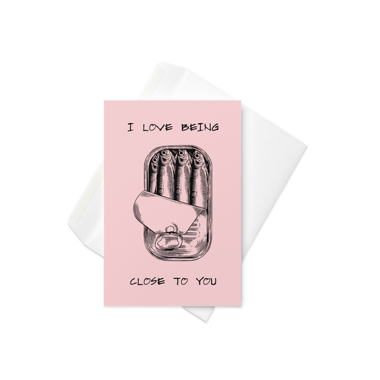 Close to You - Greeting Card - blankcard - Card - cards - Bad Horse