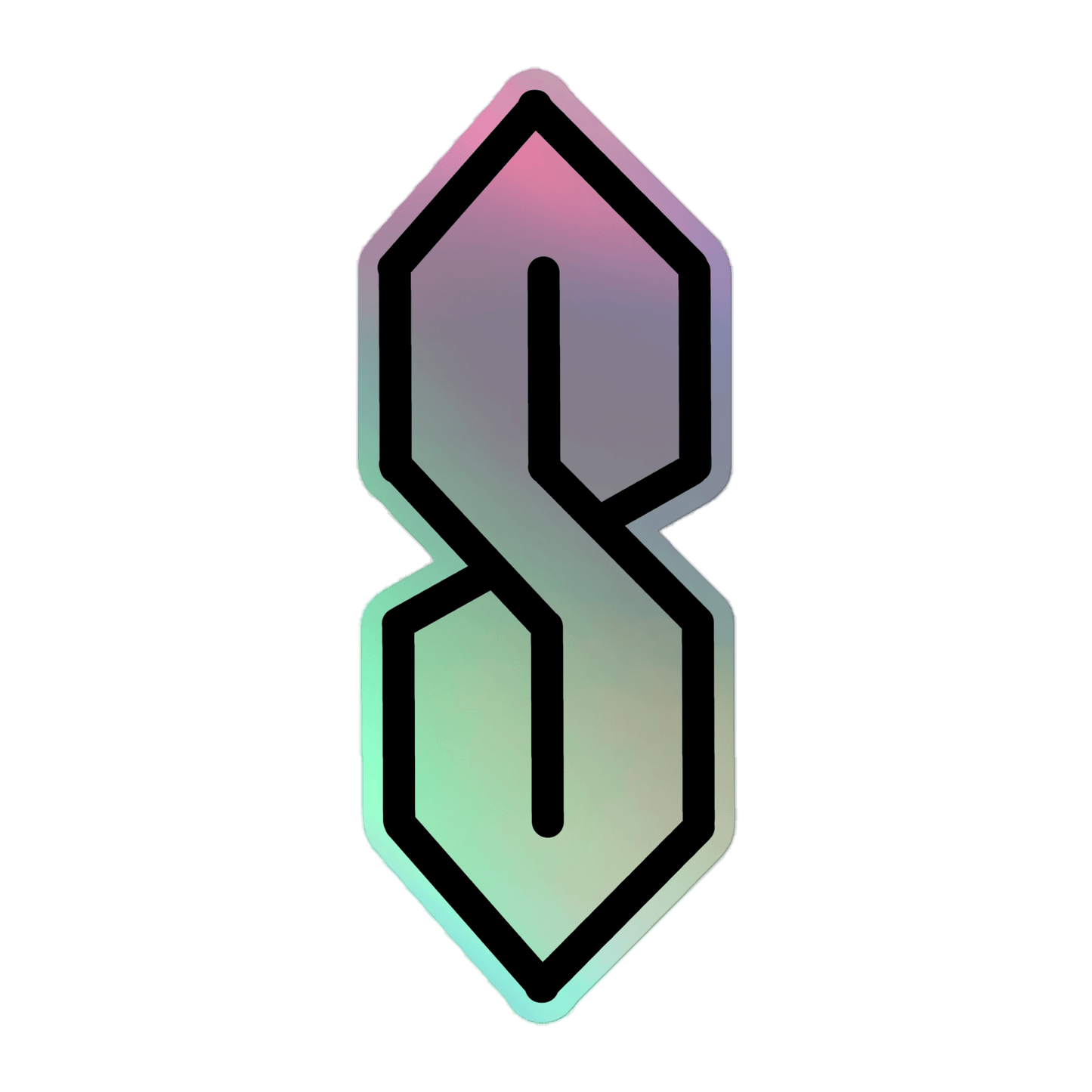 Cool S - Holographic Sticker - holographicsticker - kisscutstickers - sticker collections - Numbskullz