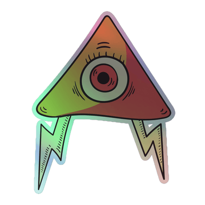 Crab - Holographic Sticker - holographicsticker - kisscutstickers - sticker collections - Numbskullz