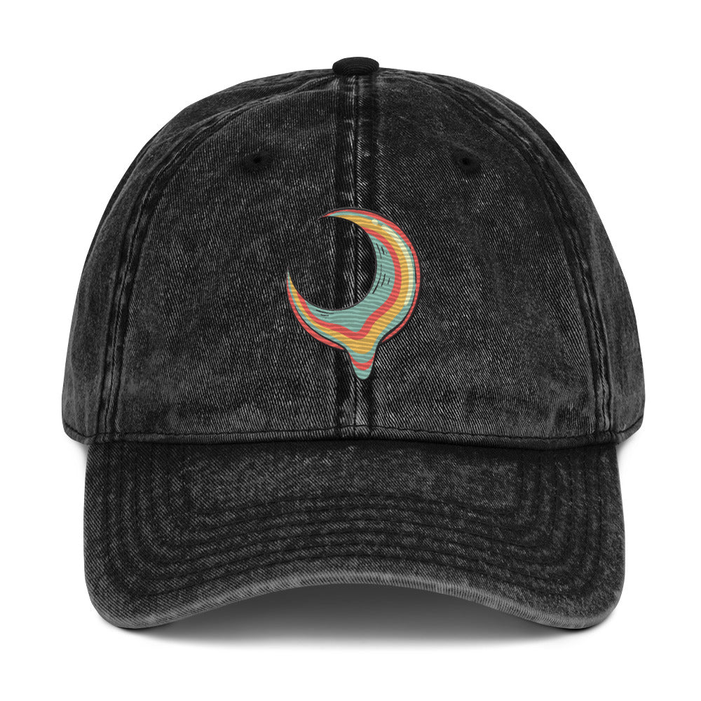 Crescent - Cotton Twill Cap - ballcap - baseball style hats - graphics - Numbskullz