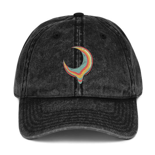 Crescent - Cotton Twill Cap - ballcap - baseball style hats - graphics - Numbskullz