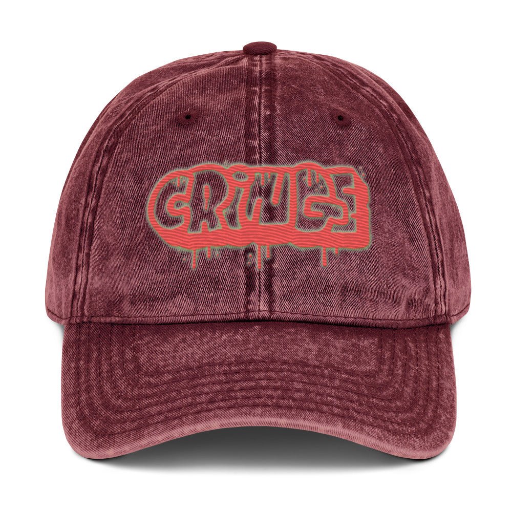 Cringe - Vintage Cap - ballcap - baseball style hats - hats - Numbskullz