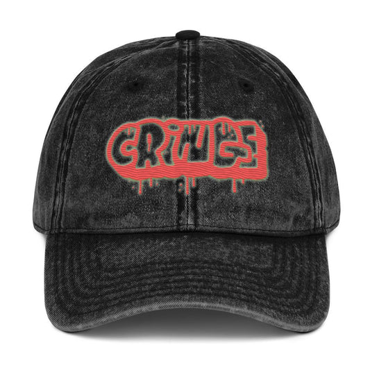 Cringe - Vintage Cap - ballcap - baseball style hats - hats - Numbskullz