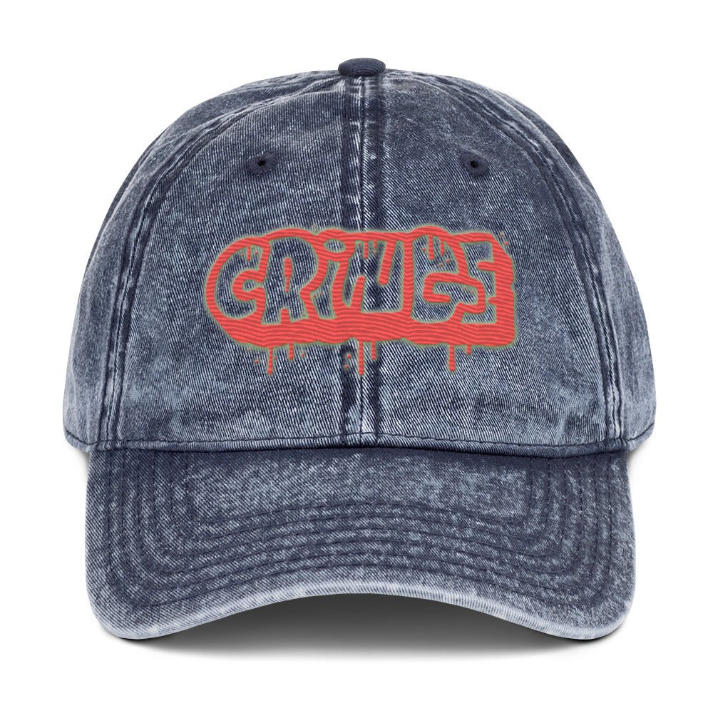 Cringe - Vintage Cap - ballcap - baseball style hats - hats - Numbskullz