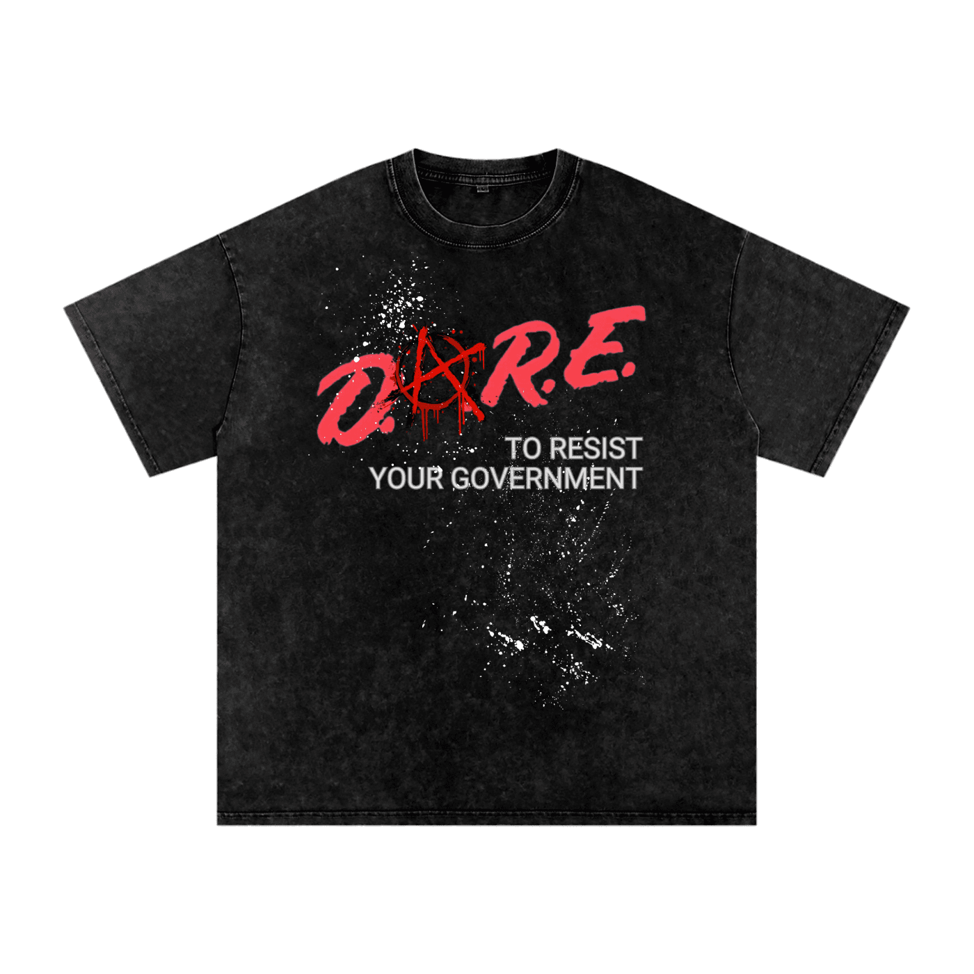 Dare To Resist - Oversized T-Shirt - oversized T-shirts - political - protest - Numbskullz