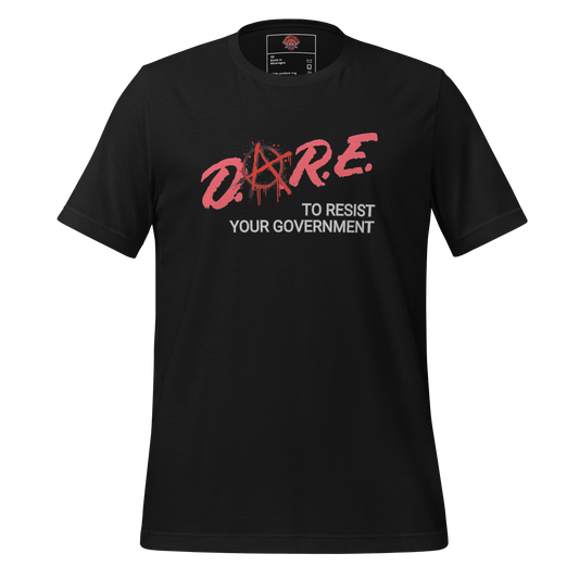 Dare To Resist - Unisex Cotton Tee - activism - political - shirt - Numbskullz