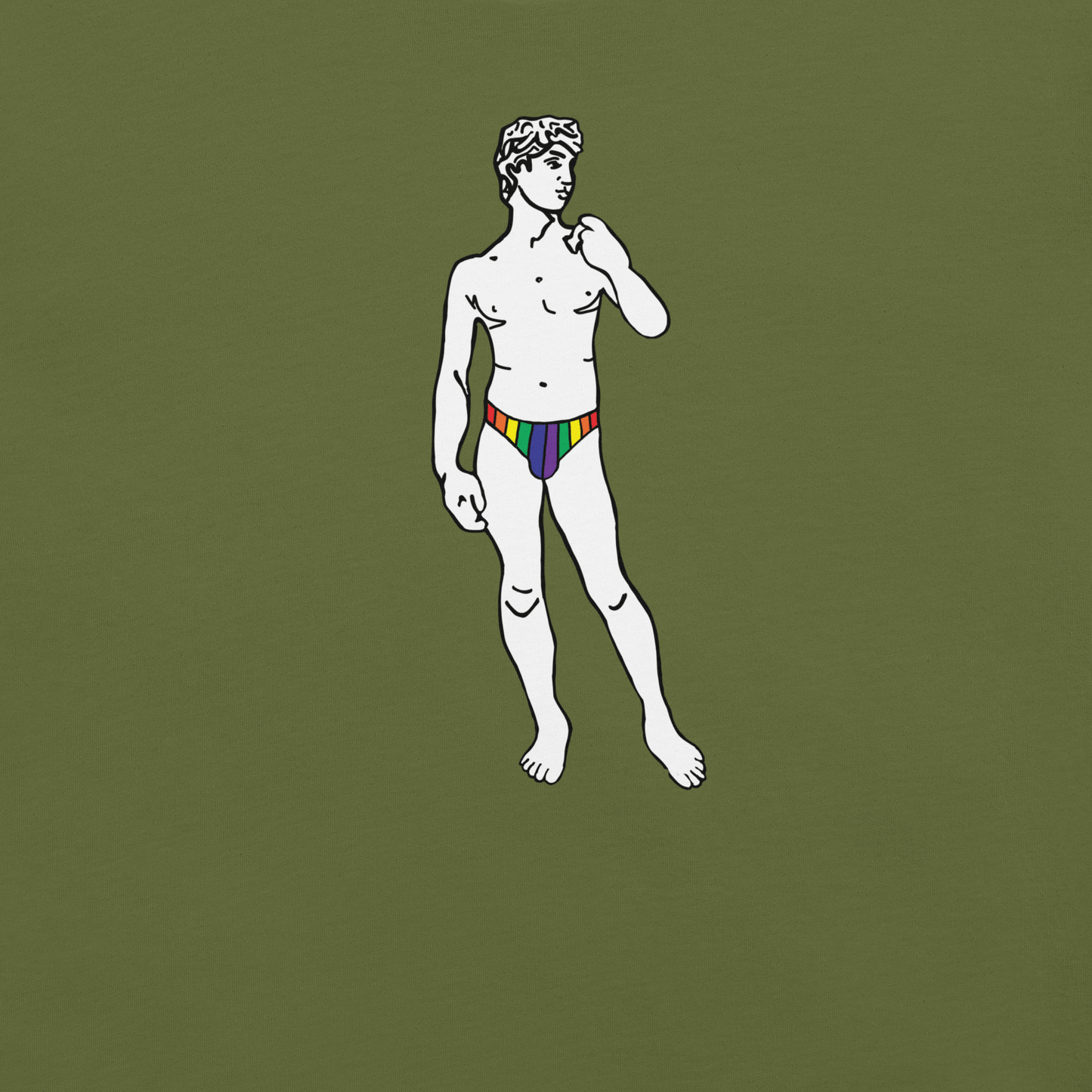 David - Unisex Cotton Tee - activism - political - shirt - Numbskullz