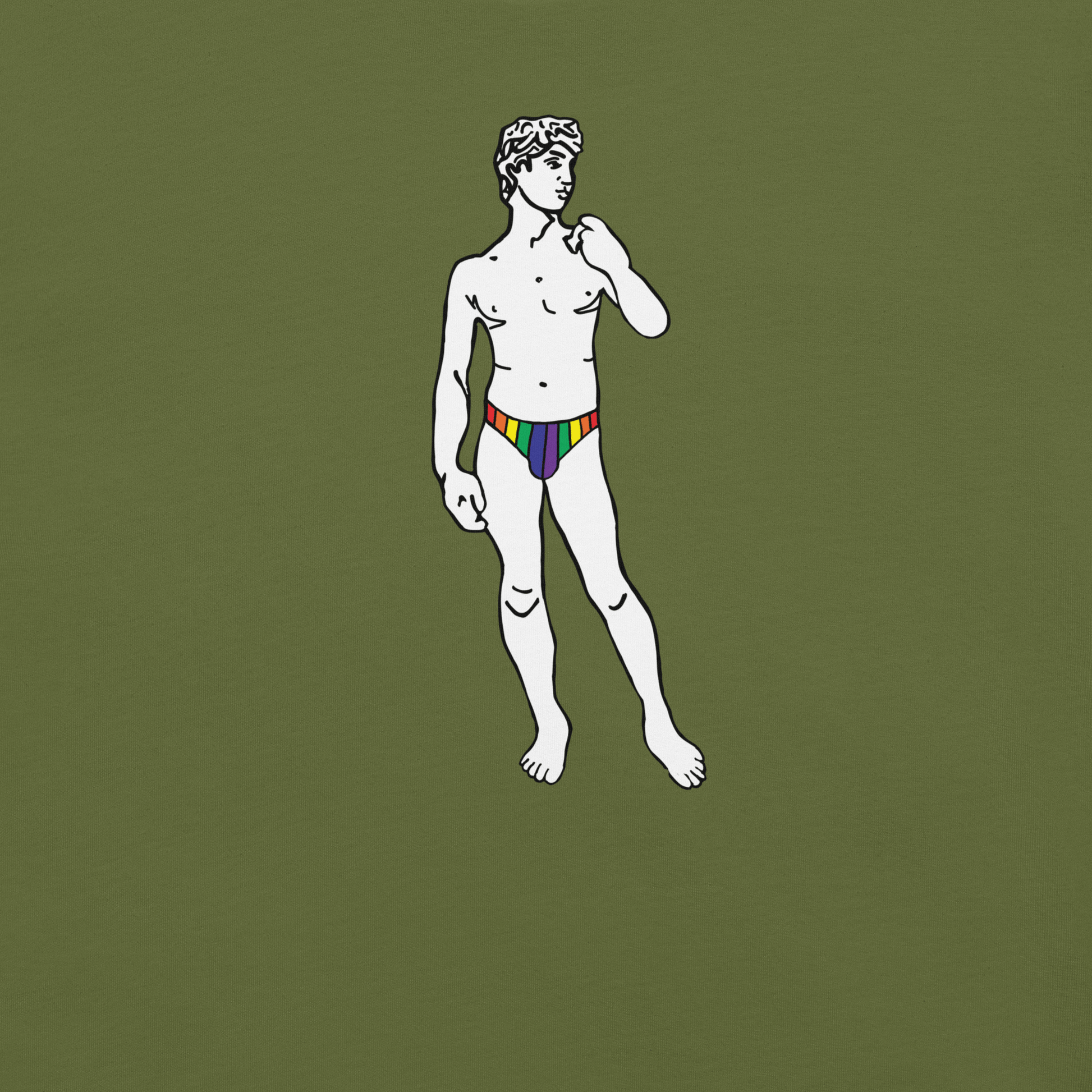 David - Unisex Cotton Tee - activism - political - shirt - Numbskullz