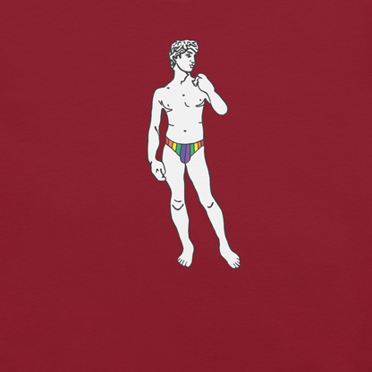 David - Unisex Cotton Tee - activism - political - shirt - Numbskullz