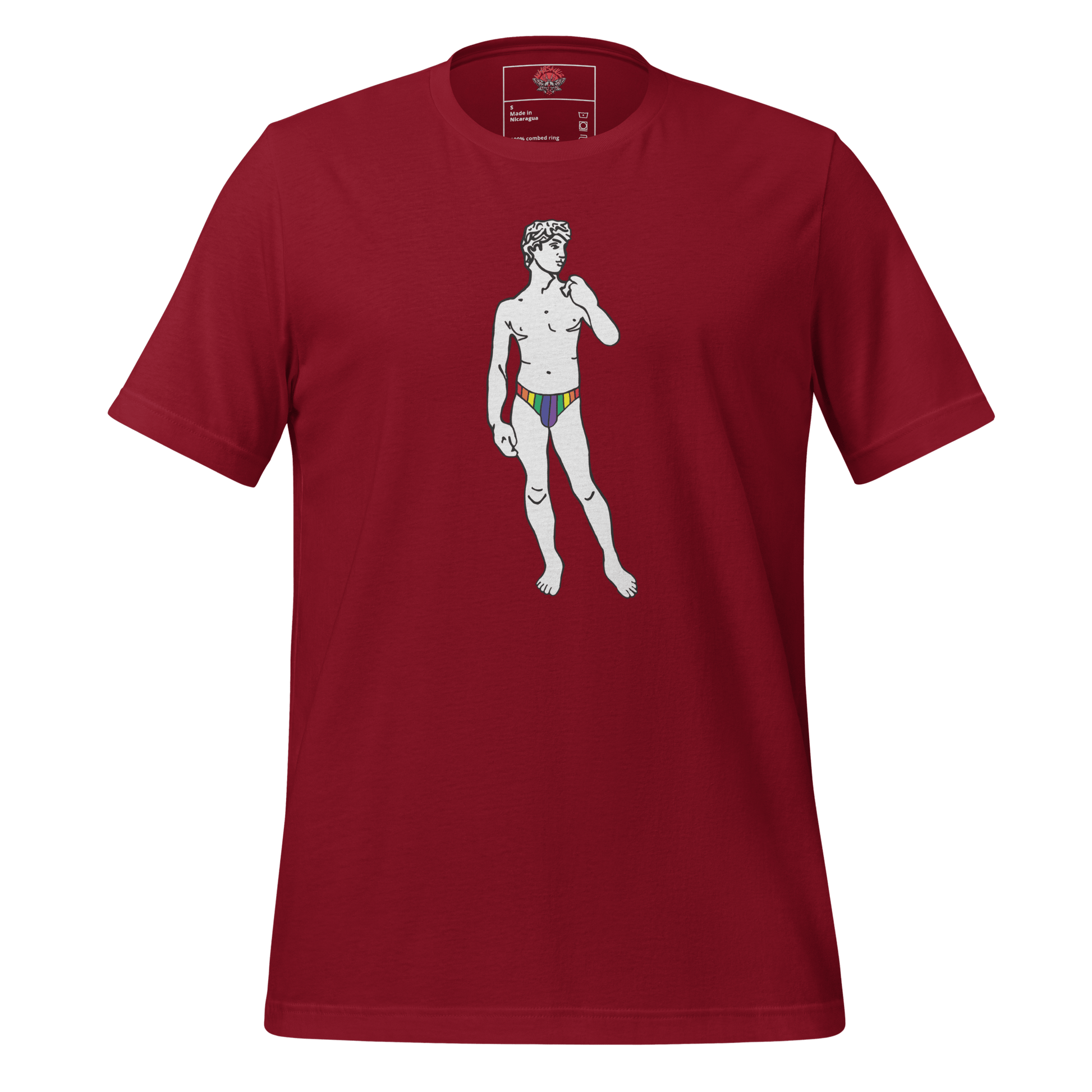 David - Unisex Cotton Tee - activism - political - shirt - Numbskullz