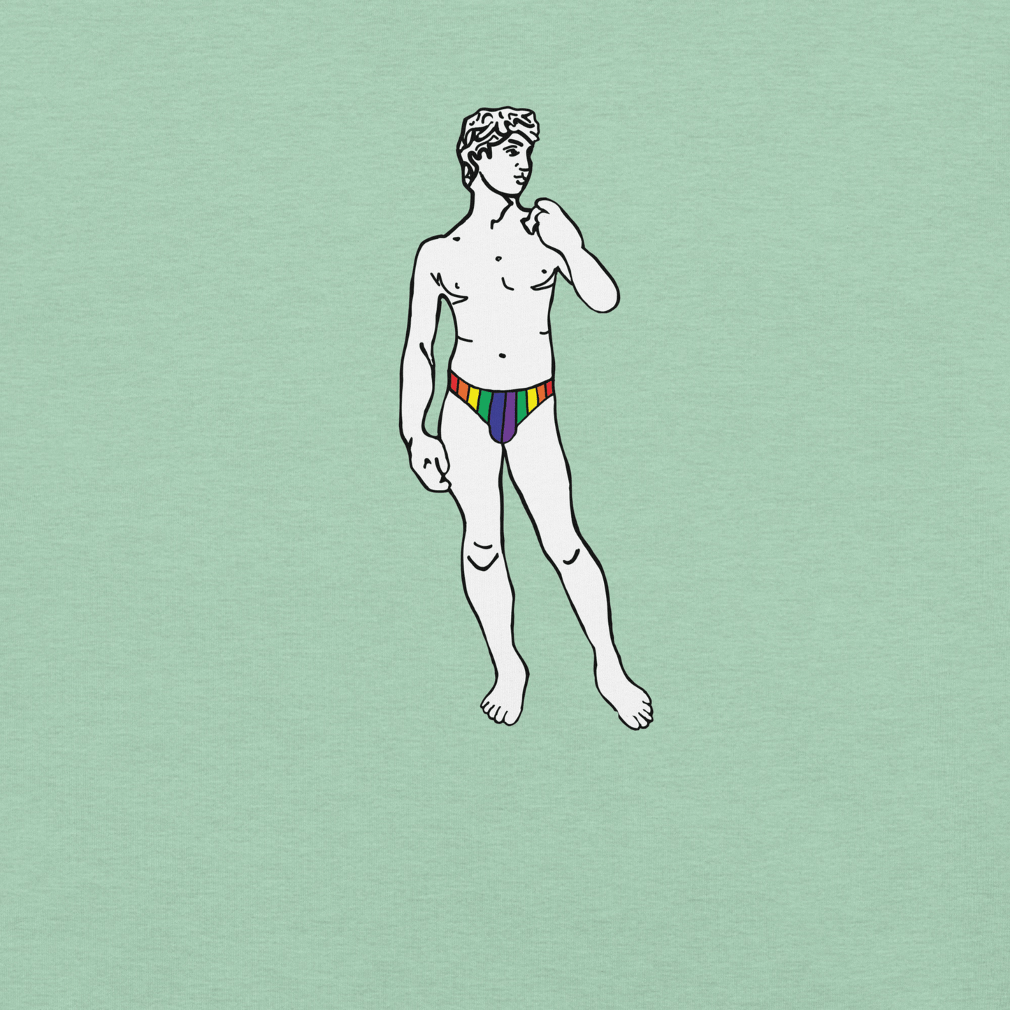 David - Unisex Cotton Tee - activism - political - shirt - Numbskullz