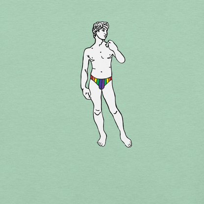 David - Unisex Cotton Tee - activism - political - shirt - Numbskullz