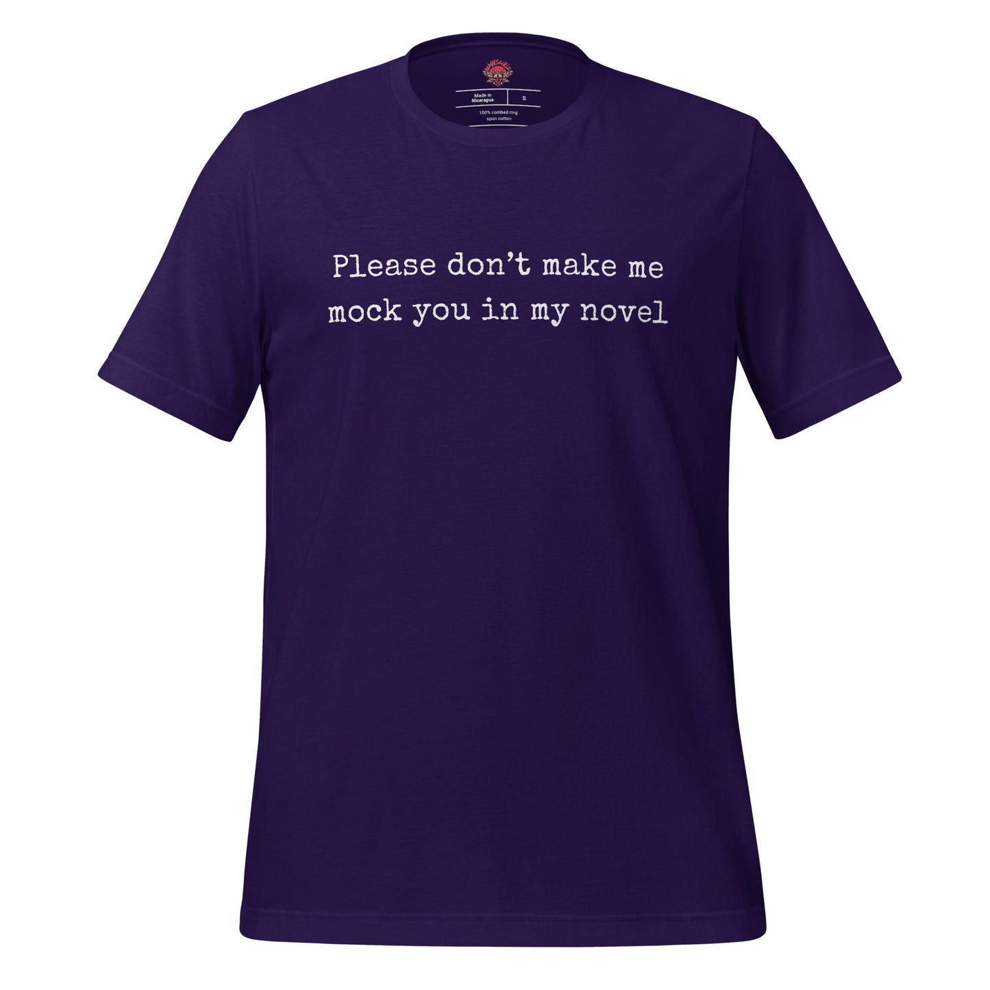 Don't Make Me Do It - Unisex Cotton Tee - shirt-shirts - Short Sleeve - Numbskullz