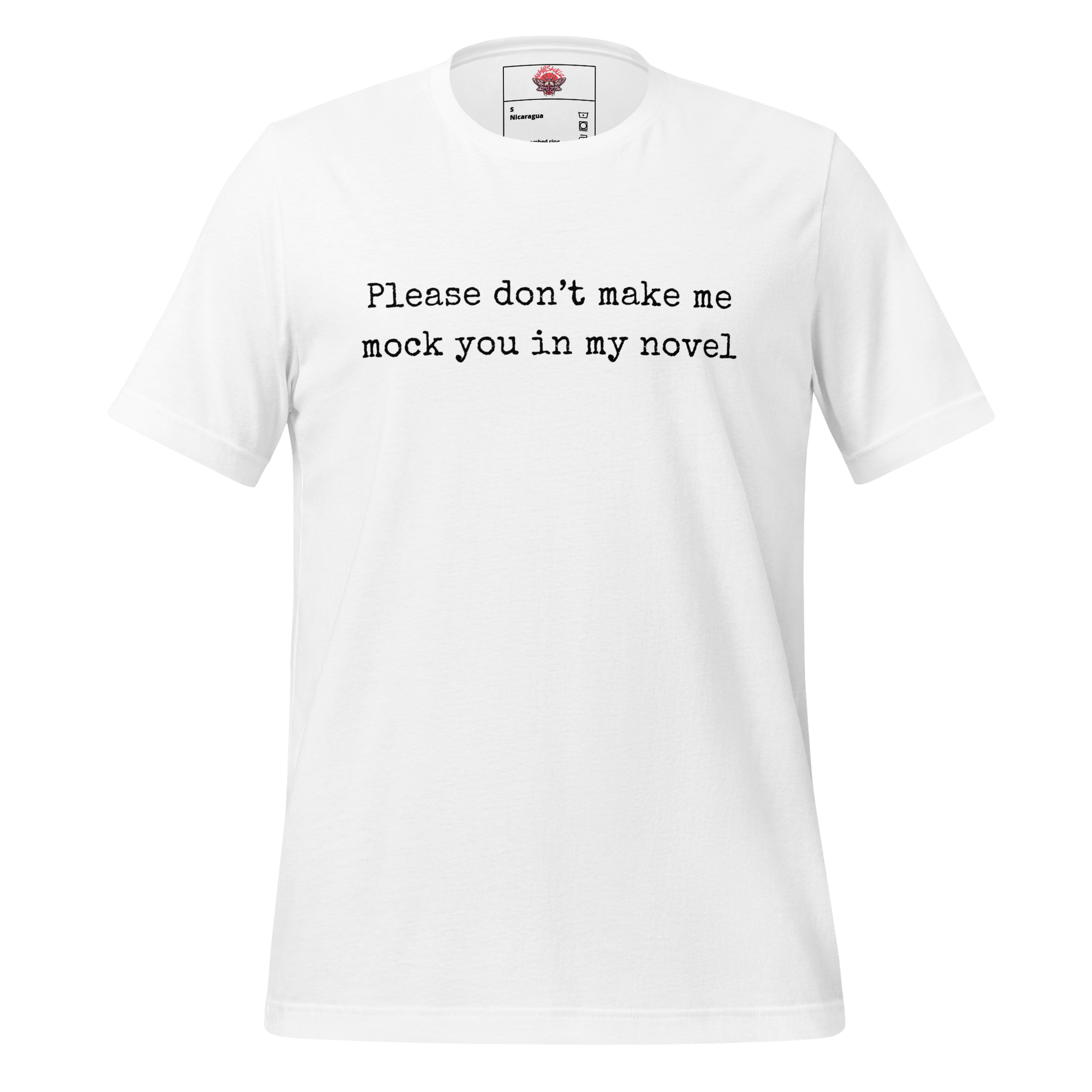 Don't Make Me Do It - Unisex Cotton Tee - shirt-shirts - Short Sleeve - Numbskullz