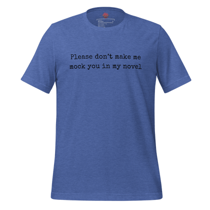 Don't Make Me Do It - Unisex Cotton Tee - shirt-shirts - Short Sleeve - Numbskullz