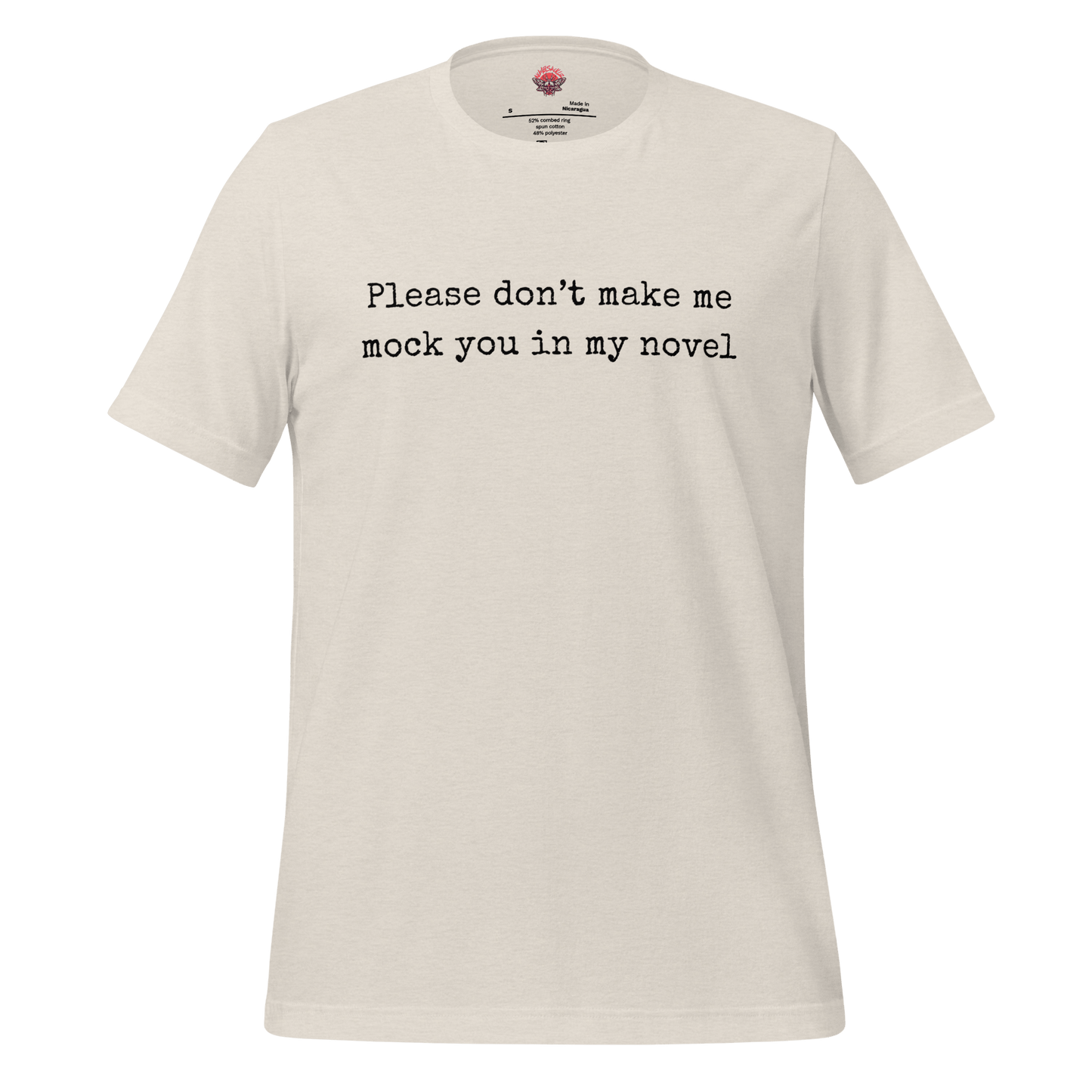 Don't Make Me Do It - Unisex Cotton Tee - shirt-shirts - Short Sleeve - Numbskullz