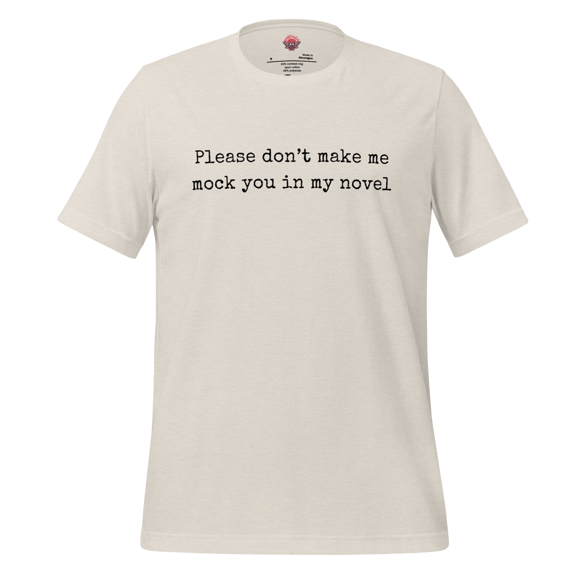 Don't Make Me Do It - Unisex Cotton Tee - shirt-shirts - Short Sleeve - Numbskullz