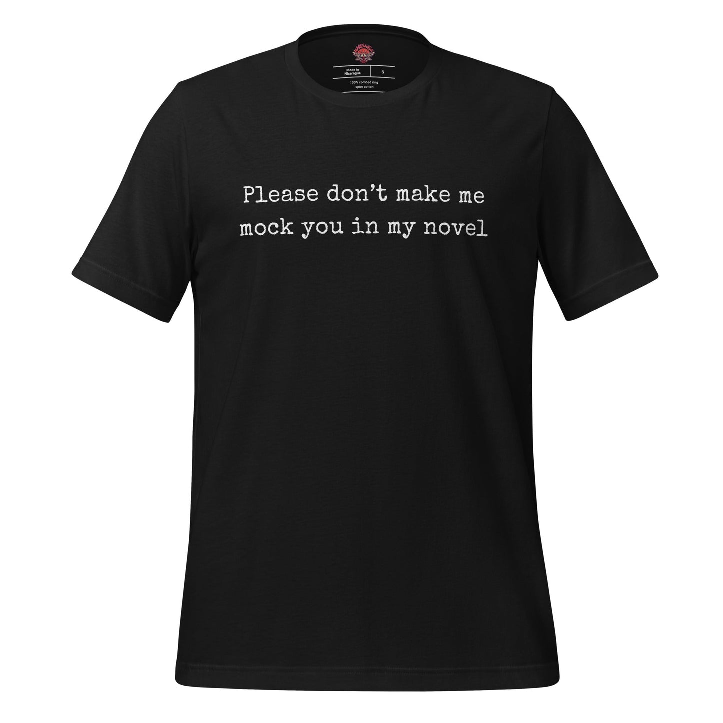Don't Make Me Do It - Unisex Cotton Tee - shirt-shirts - Short Sleeve - Numbskullz
