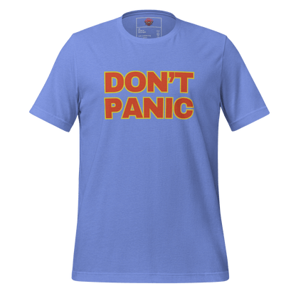 Don't Panic - Unisex Cotton Tee - shirt - Short Sleeve - T-shirt - Numbskullz