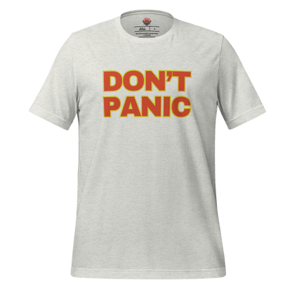 Don't Panic - Unisex Cotton Tee - shirt - Short Sleeve - T-shirt - Numbskullz