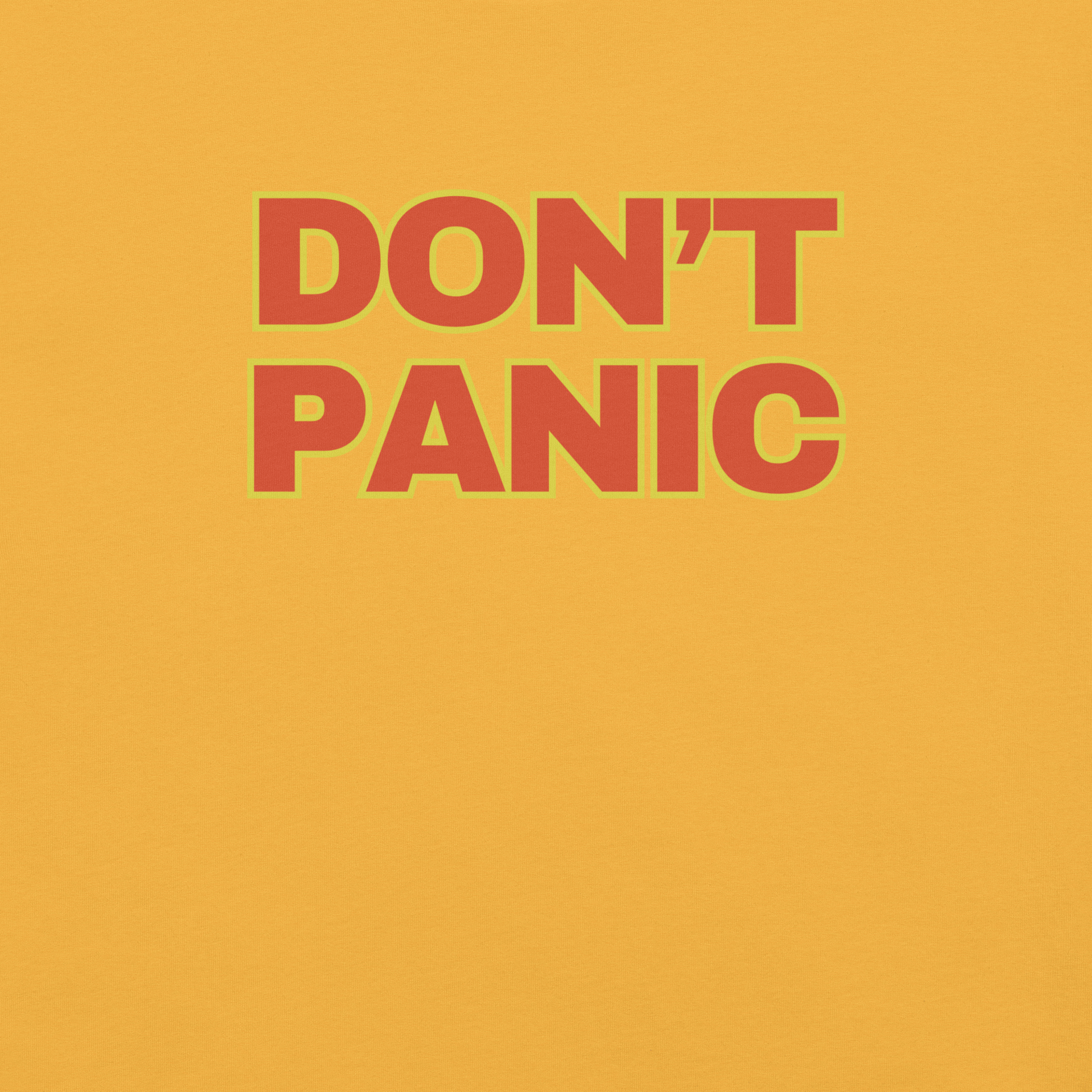 Don't Panic - Unisex Cotton Tee - shirt - Short Sleeve - T-shirt - Numbskullz