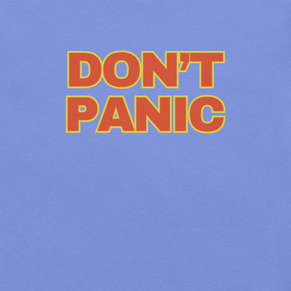 Don't Panic - Unisex Cotton Tee - shirt - Short Sleeve - T-shirt - Numbskullz