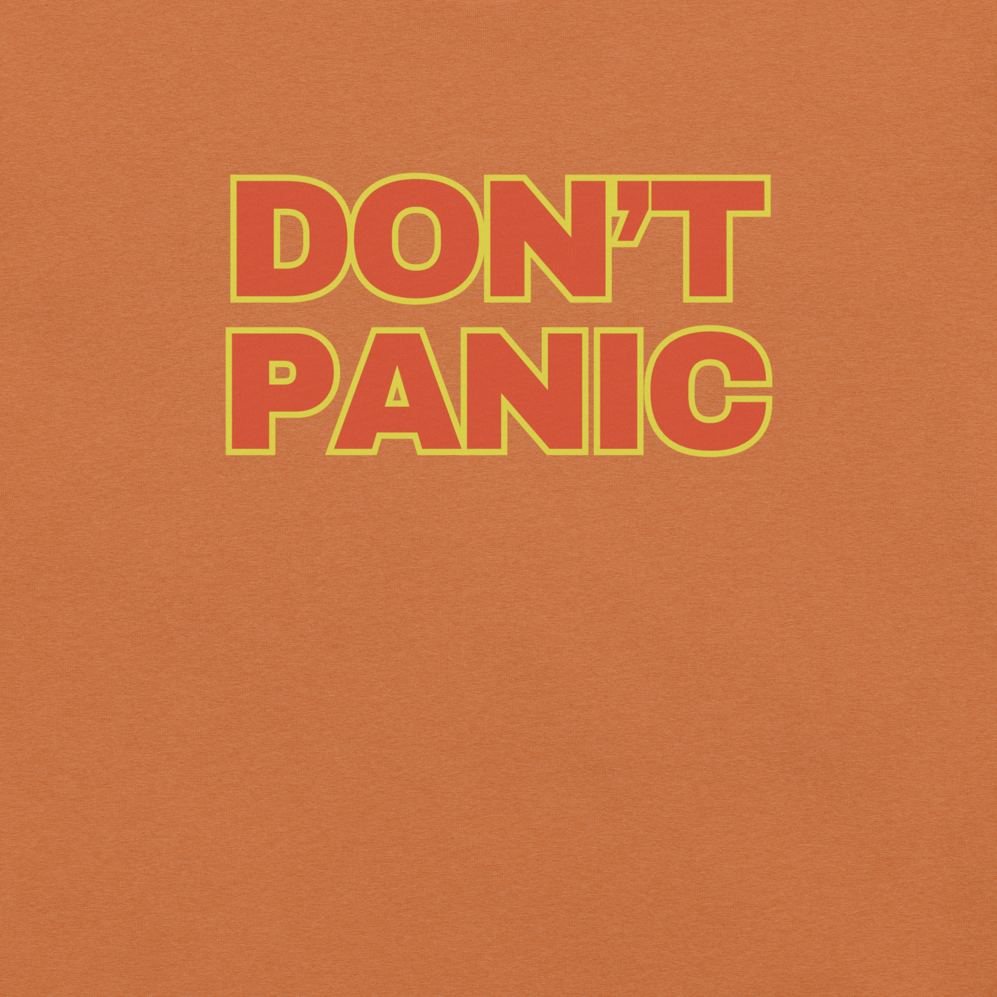 Don't Panic - Unisex Cotton Tee - shirt - Short Sleeve - T-shirt - Numbskullz