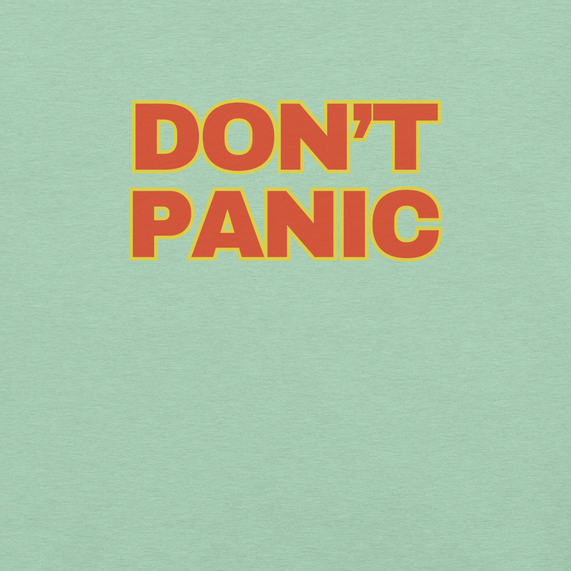 Don't Panic - Unisex Cotton Tee - shirt - Short Sleeve - T-shirt - Numbskullz