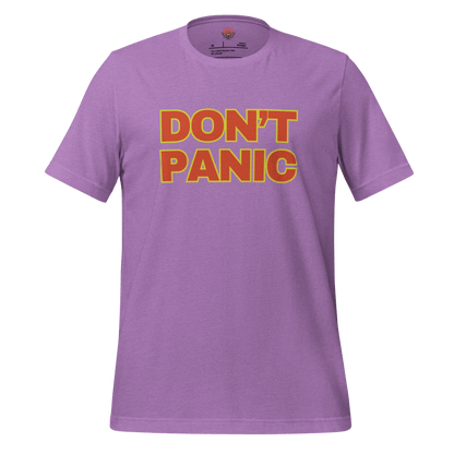 Don't Panic - Unisex Cotton Tee - shirt - Short Sleeve - T-shirt - Numbskullz
