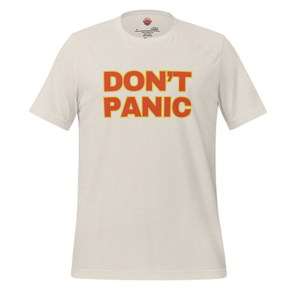 Don't Panic - Unisex Cotton Tee - shirt - Short Sleeve - T-shirt - Numbskullz