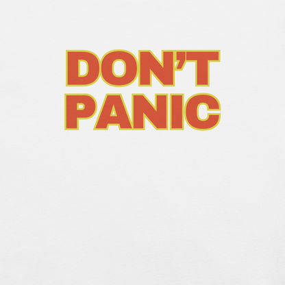 Don't Panic - Unisex Cotton Tee - shirt - Short Sleeve - T-shirt - Numbskullz
